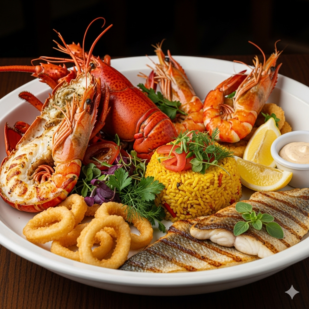 Seafood Platter Deluxe